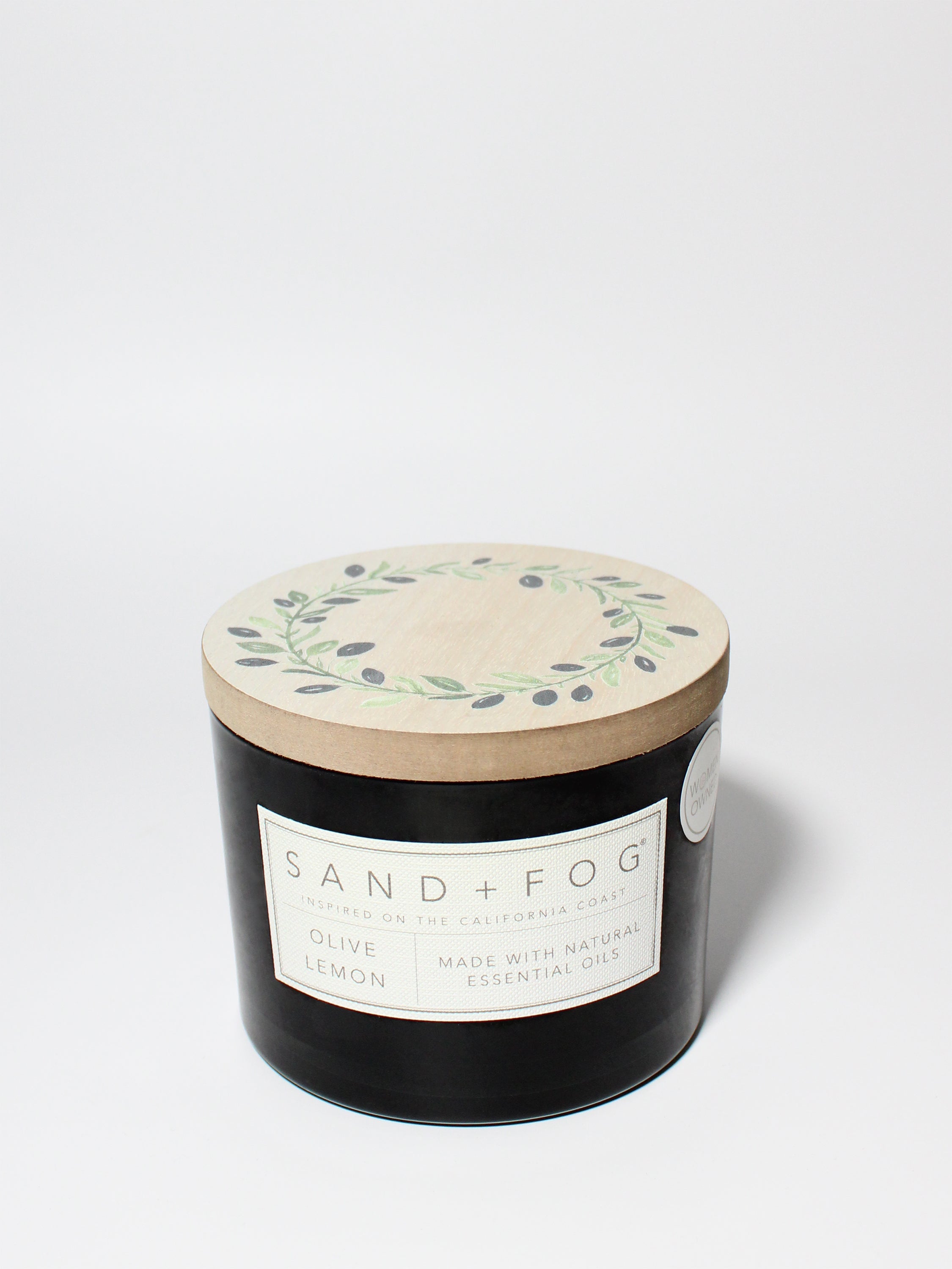 Olive Lemon 12 oz scented candle