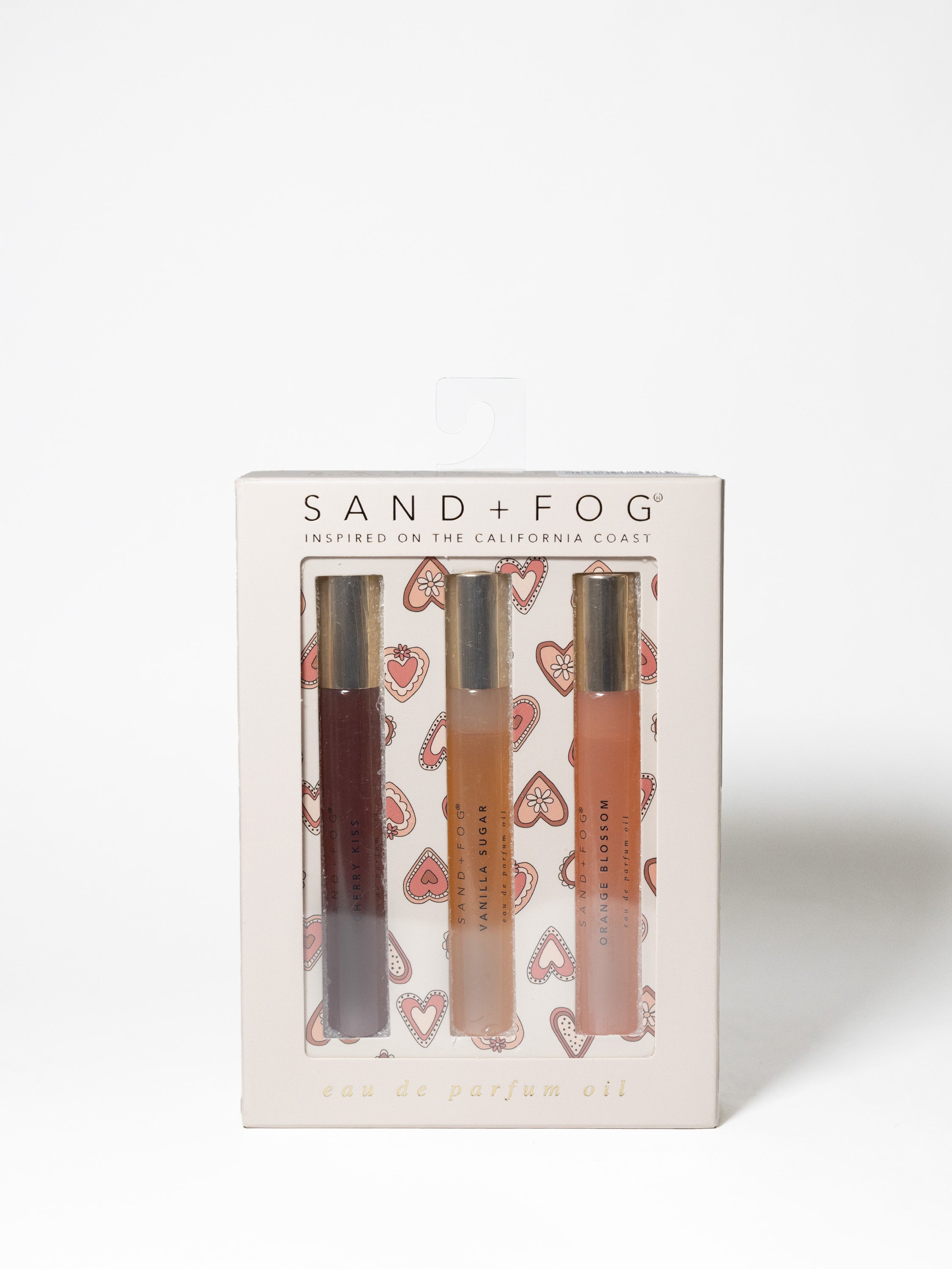 Exploratory Perfume Oil Rollerball Set - Pink Heart Collection