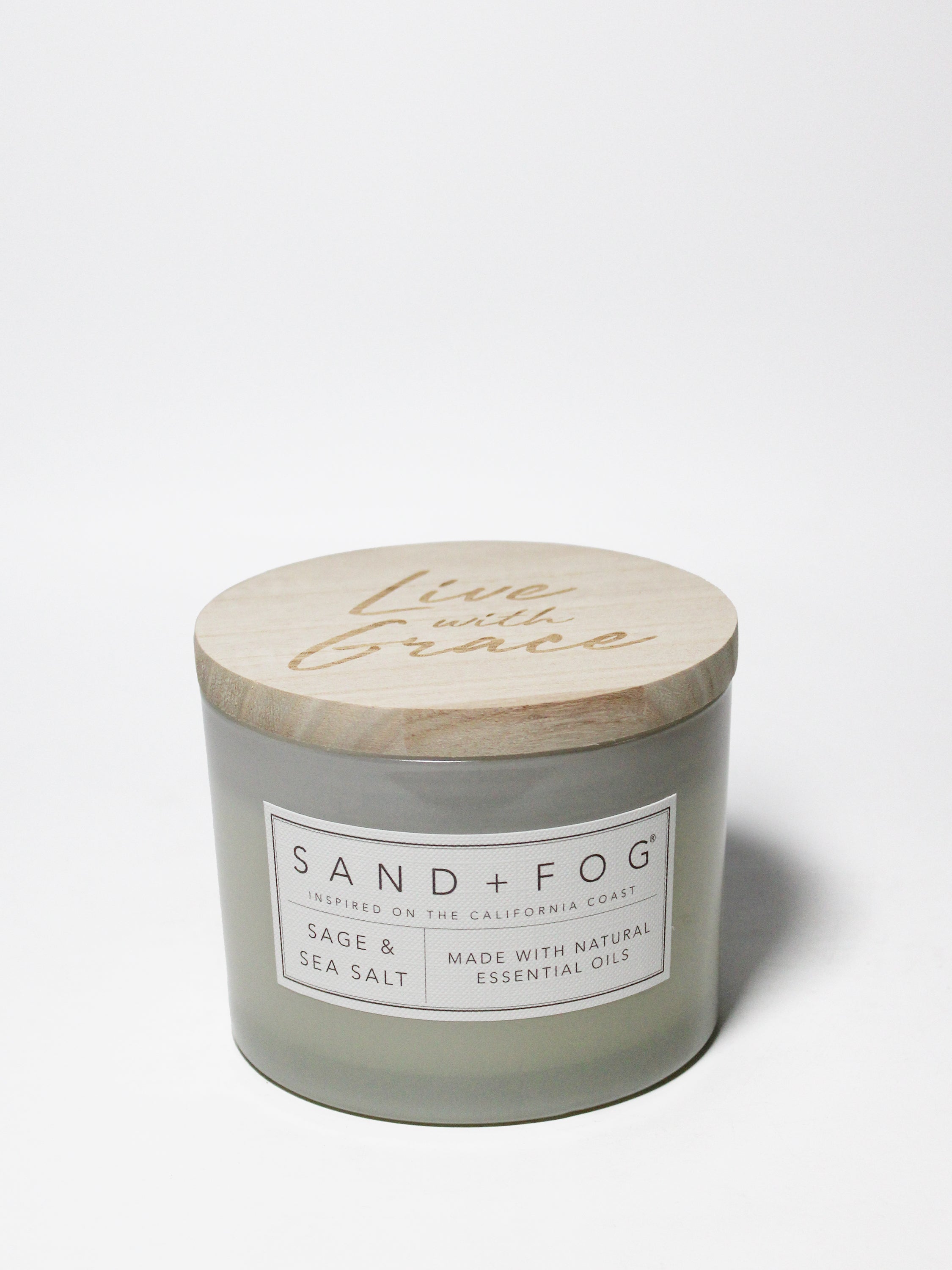 Sage & Sea Salt 12 oz scented candle
