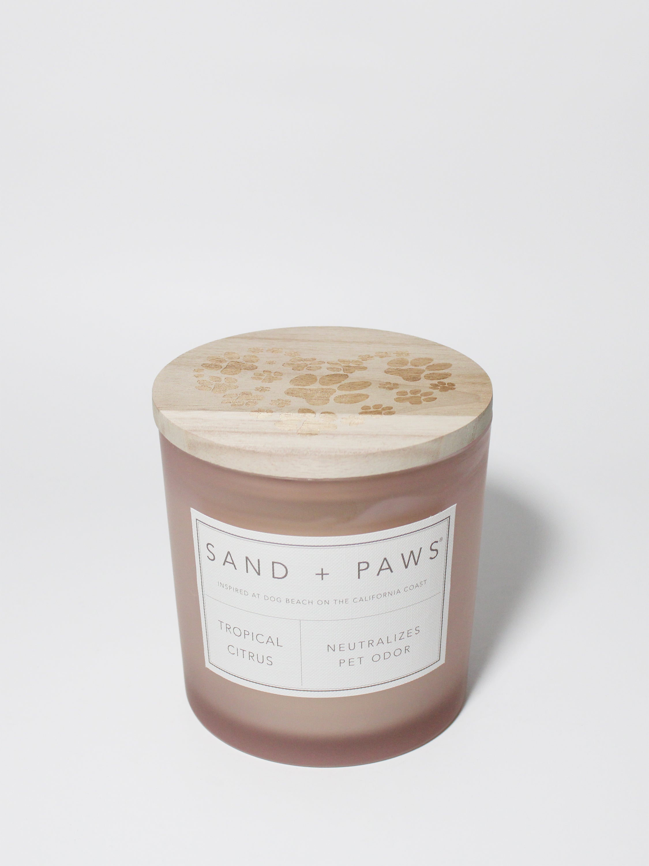 Sand + Paws Tropical Citrus 21 oz scented candle
