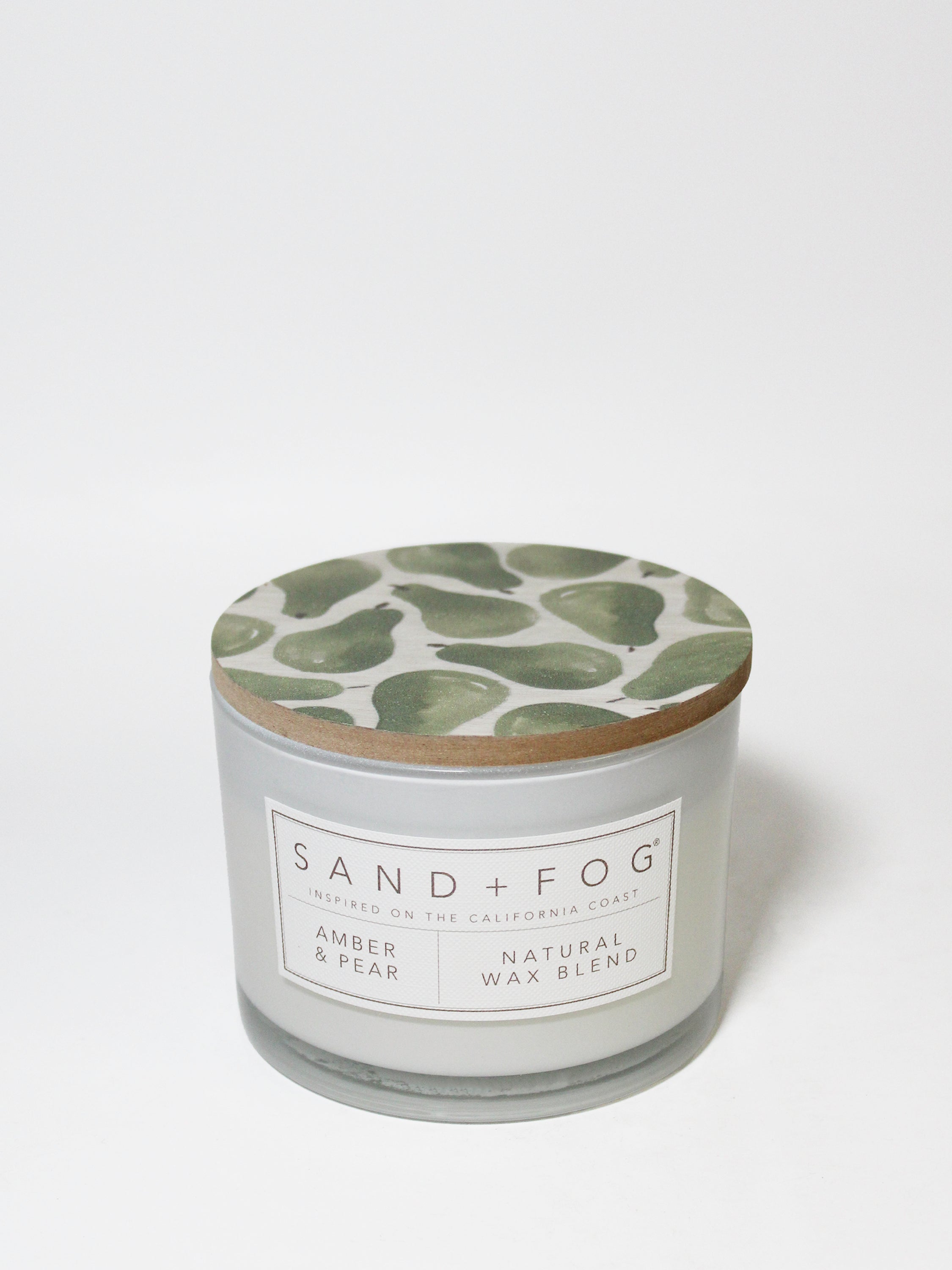 Amber & Pear 12 oz scented candle