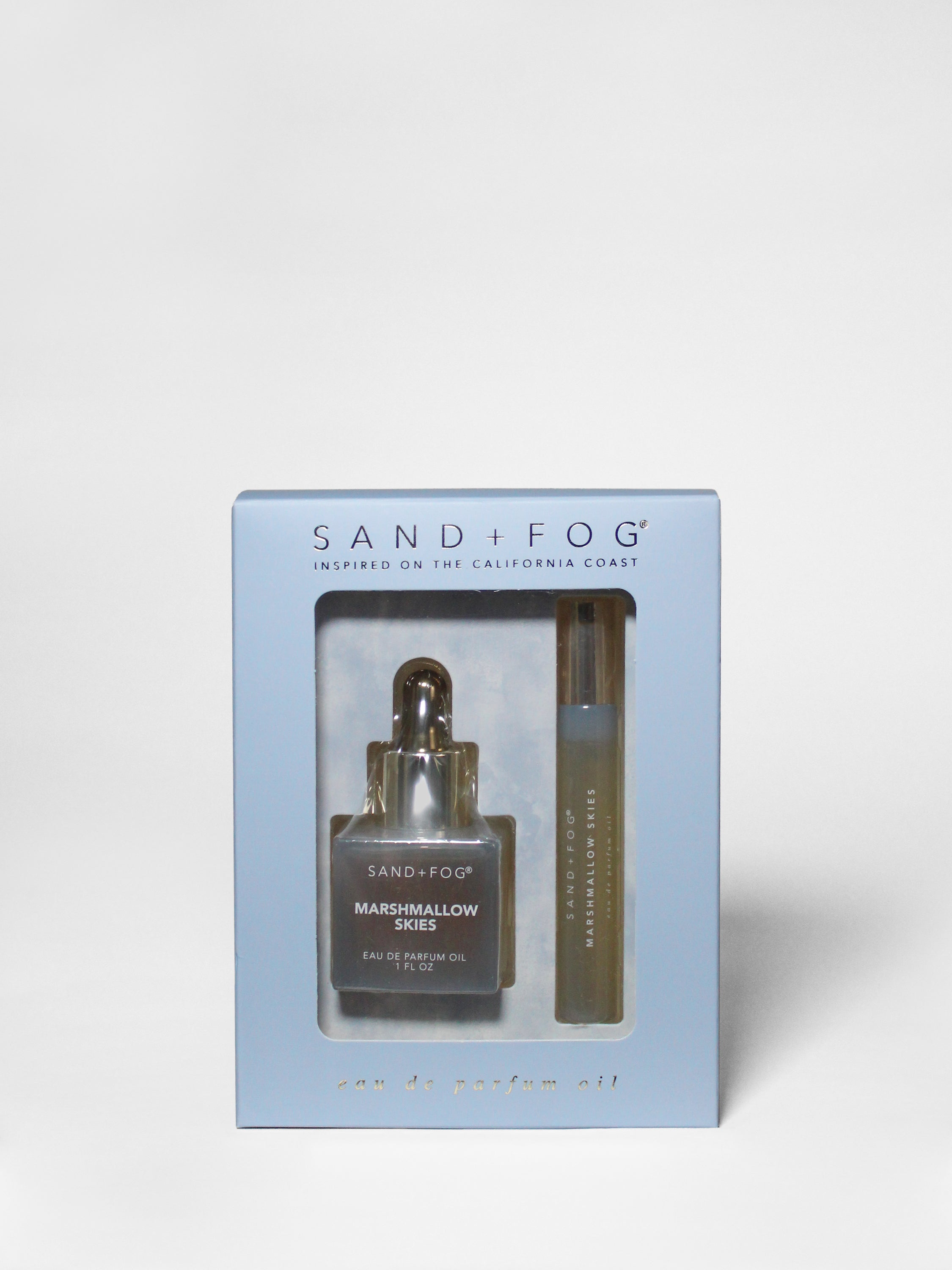 Perfume Oil Rollerball and Perfume Dropper Set - Marshmallow Skies