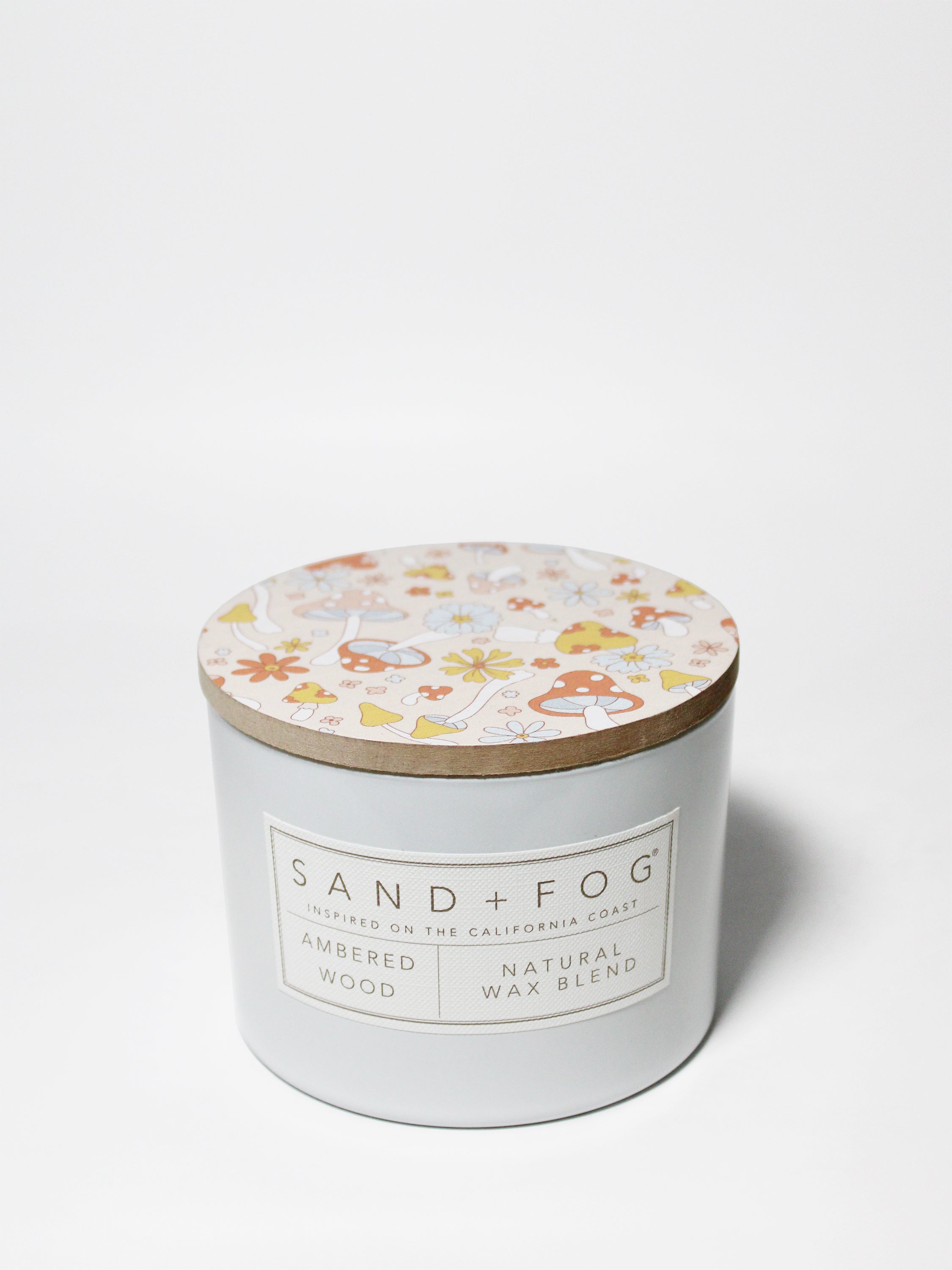 Ambered Wood 12 oz scented candle