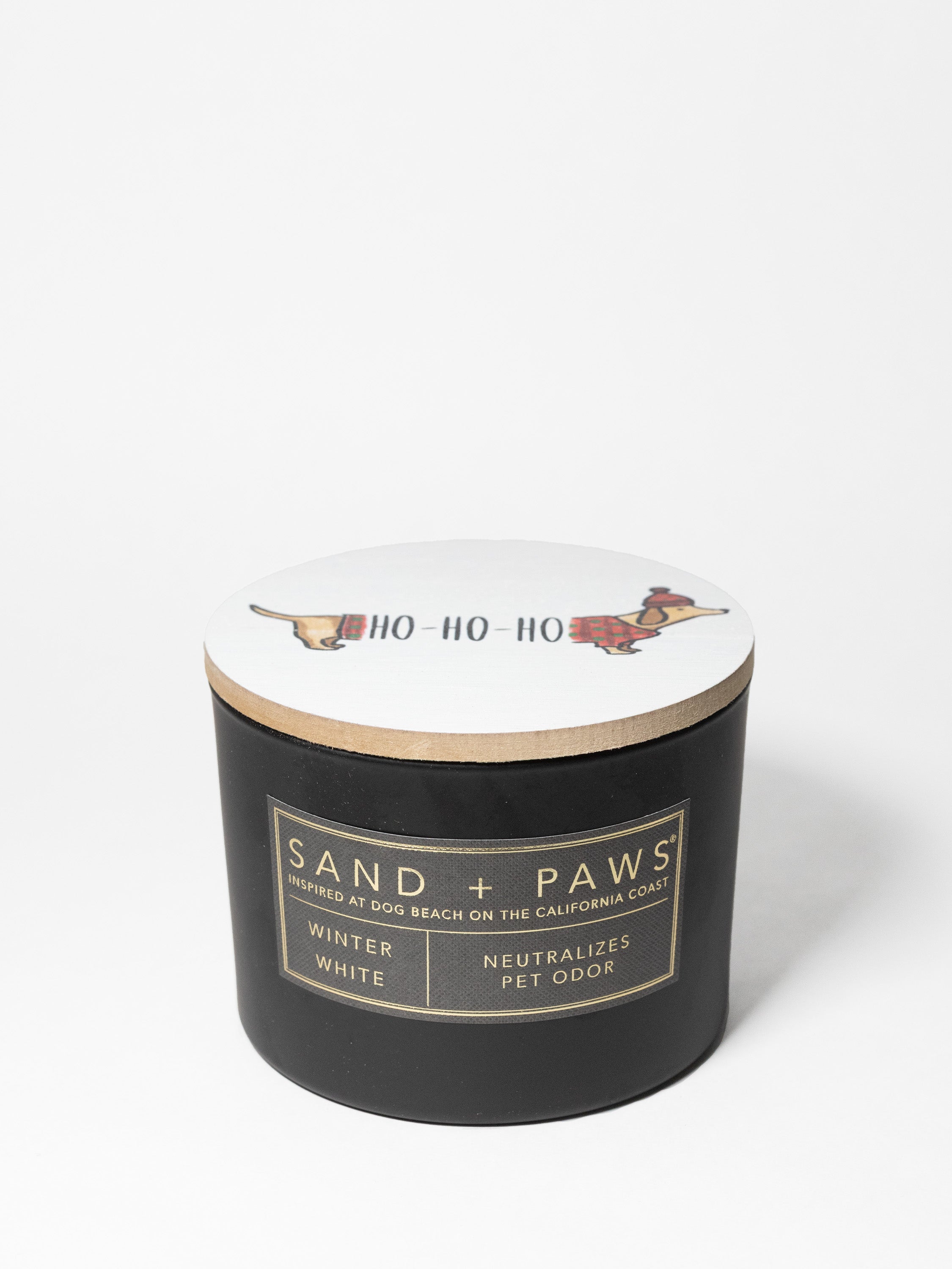 Sand + Paws Winter White 12 oz scented candle