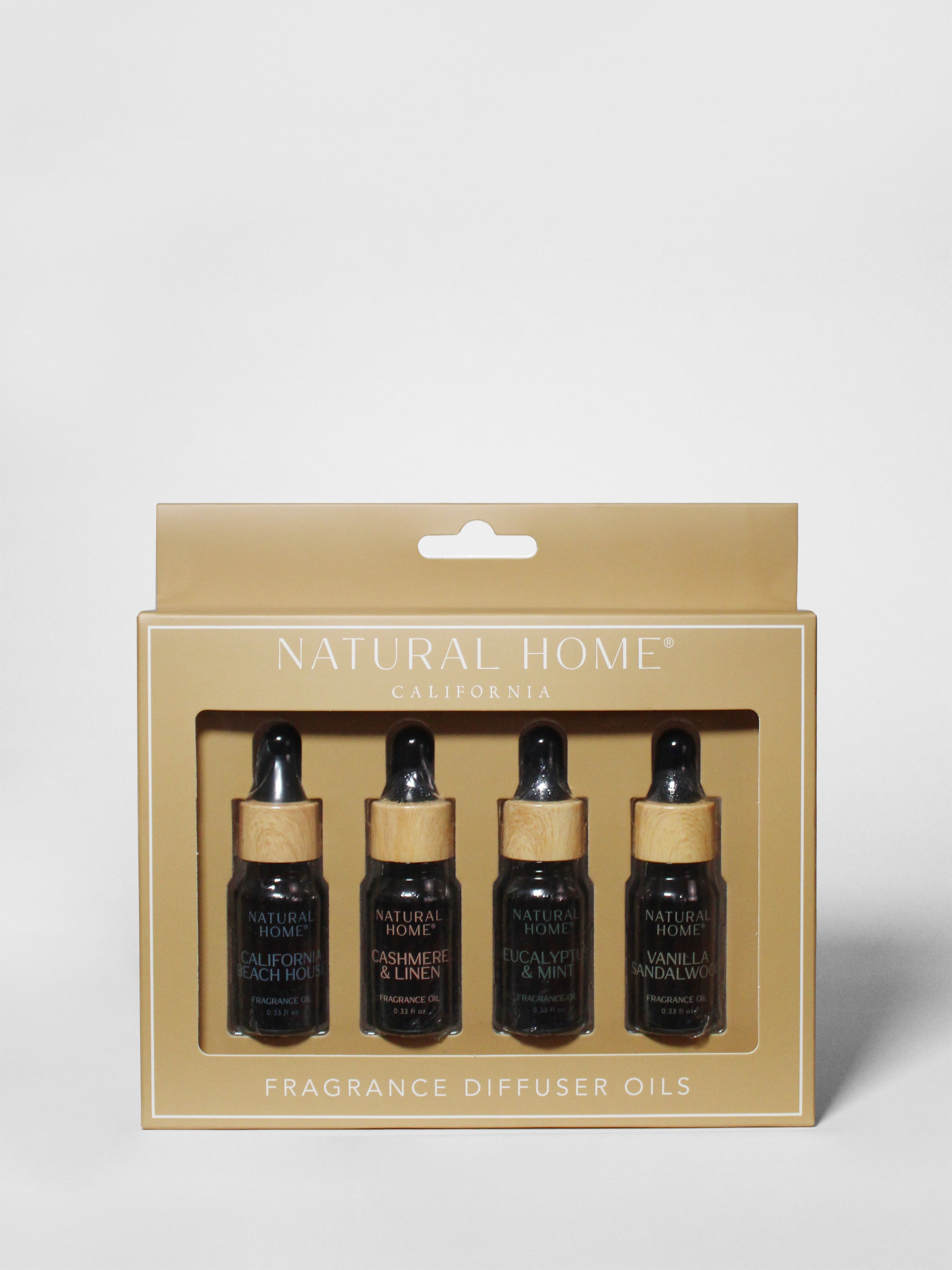 Natural Home 4 Pack of 10 ml Fragrance Diffuser Oils