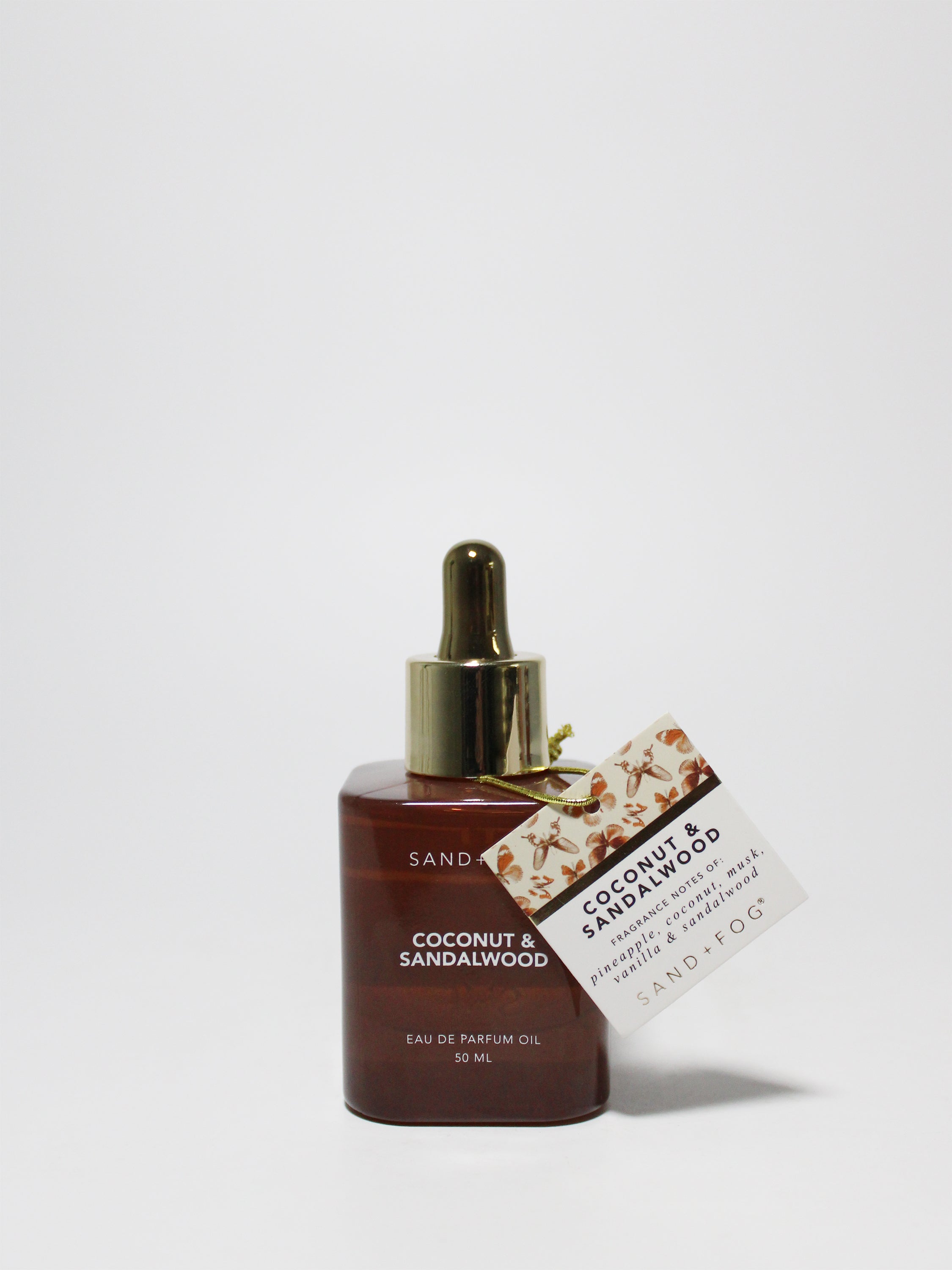 Coconut & Sandalwood 50 ml Perfume Oil Dropper