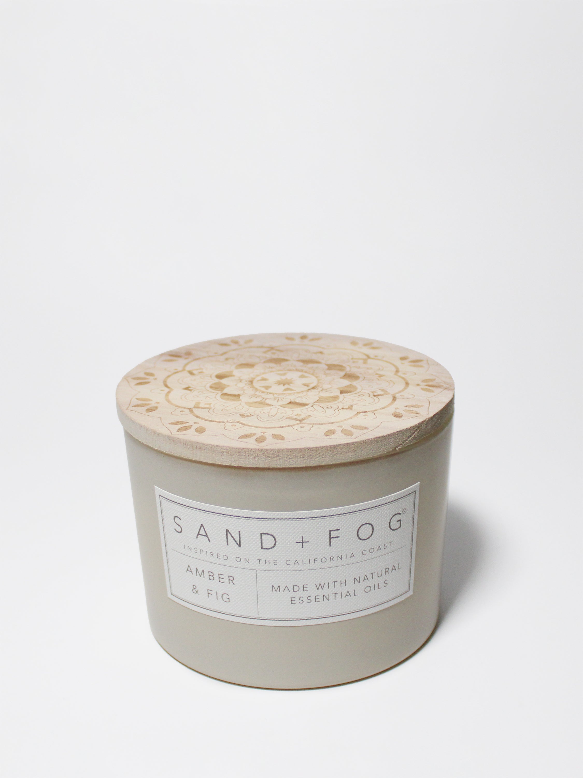 Amber & Fig 12 oz scented candle