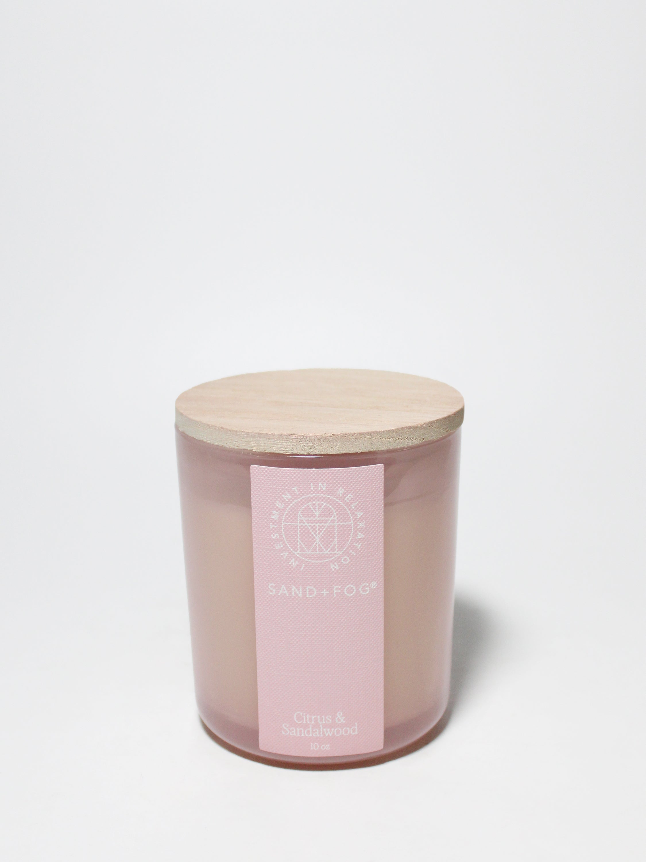 Citrus & Sandalwood 10 oz scented candle