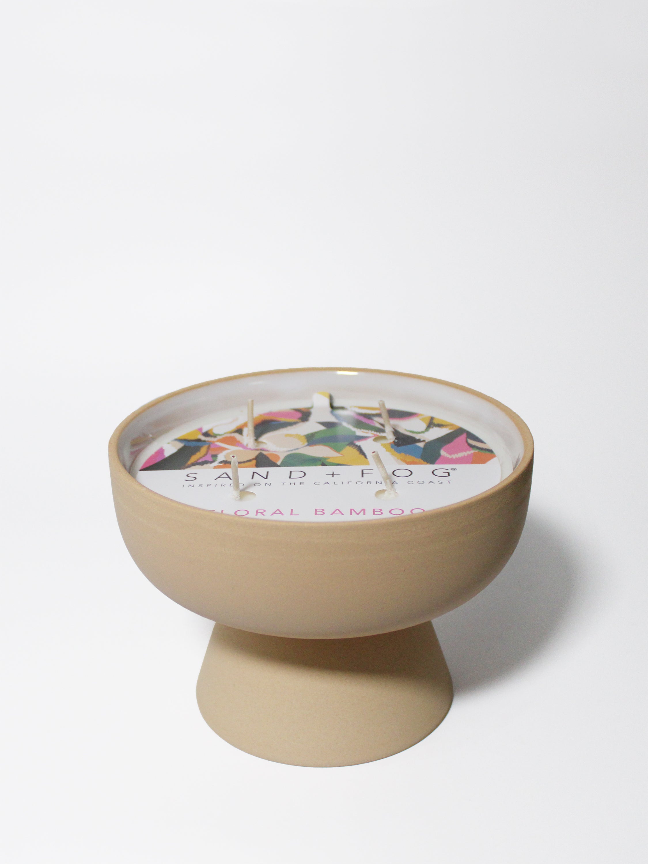 Floral Bamboo 12 oz scented candle